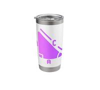 Pythagoras Theorem - Pythagorean Math A2 + B2 = C2 Stainless Steel Insulated Tumbler