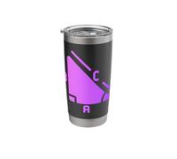 Pythagoras Theorem - Pythagorean Math A2 + B2 = C2 Stainless Steel Insulated Tumbler