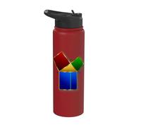 Pythagoras Theorem - Pythagorean Math A2 + B2 = C2 Stainless Steel Insulated Water Bottle