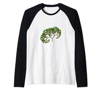Pythagoras Theorem - Pythagorean Math A2 + B2 = C2 Tree Raglan Baseball Tee