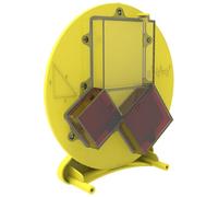 Pythagorean Theorem Science Experiment Kit, 5.2x5.5x1.3 Inch Plastic Math Manipulatives with Complete Parts, Geometry Learning for Kids