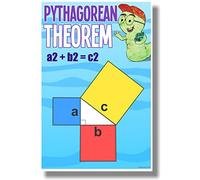 Pythagorean Theorem (tall) - New Math Classroom Poster