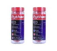 Python 3 Ball Can Red Racquetballs (Lightning Fast!) (2-Packs/Cans, 6-Balls)
