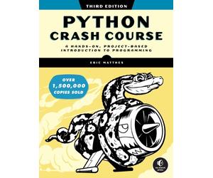PYTHON CRASH COURSE by Eric Matthes Paperback Self Help Business