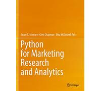 Python for Marketing Research and Analytics – Springer Verlag
