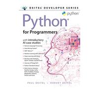 Python for Programmers - With Introductory AI Case Studies - Pearson Education