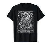 Python Hunting Tarot Card The Python Hunter Everglades Value Graphic T-Shirt, Men, Black, XL