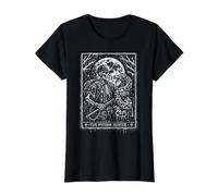 Python Hunting Tarot Card The Python Hunter Everglades Value Graphic T-Shirt, Women, Black, XS