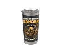 Python Hunting Where Others See Danger I See A Job Done Stainless Steel Insulated Tumbler