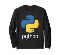 Python, Interpreted Programming Language for Software Coders Long Sleeve T-Shirt
