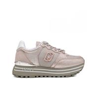 Python Leather Trainers - female - Liu Jo - Sneakers - Pink - 4 UK - Shoes 4 UK