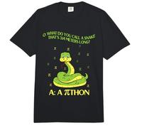 Python Math Joke Happy Pi Day Math Day Mathematics Comfort Colors Adult Heavyweight T-Shirt