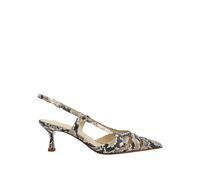 Python Print Heeled Shoes - female - Sergio Levantesi - Pumps - Multicolor - 8 UK - Shoes 8 UK