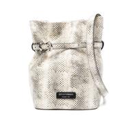 Python-print Leather Bucket Bag ONE SIZE
