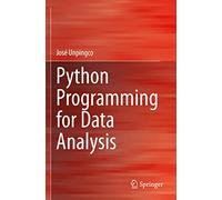 Python Programming for Data Analysis