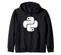 Python Programming Language - Software Developers and Coders Zip Hoodie