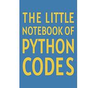 Python Programming Notebook: The Little Notebook Of Python Codes: Blank Ruled Lined Notebook / Journal Gift, 120 pages, 6x9 inches, Matte.