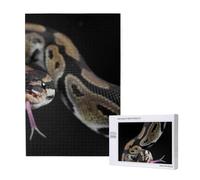 Python Snake,1000 Pieces Wooden Jigsaw Family Game Jigsaw Puzzles for Adults Teens