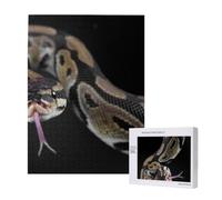 Python Snake,500 Pieces Wooden Jigsaw Family Game Jigsaw Puzzles for Adults Teens