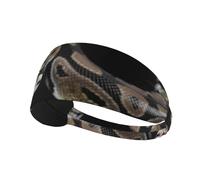 Python Snake,Sports Sweatband for Unisex Multi Headband Elastic Exercise Hairband