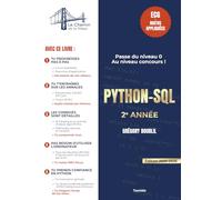 Python-SQL Maths appliquées 2ème année prépa ECG: Passe du niveau 0 au niveau concours ! (Python maths appliquées prépa ECG)