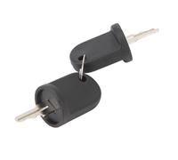 PYUDKLSMN 2Pcs Ignition Key 605946, Replacement for E - Z - GO RXV Gas Electric Cart Ignition Switch Key, Compatible with OE 611282 609680, Durable Metal Construction for