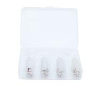 PYUDKLSMN 4Pcs Fishing LED Lure Light, Underwater Lure Lamp Bait Light with White LED, Built - in Battery for Freshwater Saltwater Fishing, Includes Storage Box