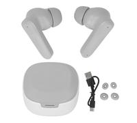 PYUDKLSMN AI Translation Earbuds, Real Time Language Translator Earphones with Stereo Sound, Portable AI Interpreter for Travel and Business Meetings, Includes Charging Case and (White)