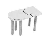 PYUDKLSMN Boat Door Hinge with Concealed Fastener, Marine Grade 316 Stainless Steel Polished Hardware for Yacht and Ship, Resistant Boat Hatch Hinge for Saltwater