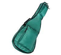 PYUDKLSMN Shuffle 41 Inch Adjustable Double Shoulder Straps Guitar Gig Bag, Acoustic Guitar Back Bag with Multi - Pocket Design, Lightweight Oxford Cloth Case for Music Enthusiast (Green)