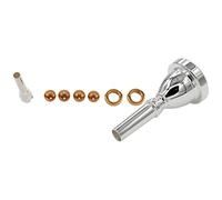 Pyugxab 1 Set 2C 3C 2B 3B Mouthpiece for Trumpet Brass Gold Plated & 1x Large Mouth Large Holding Mouthpiece TUBA Mouthpiece
