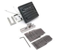 Pyugxab 1 Set Top Ceramic Heater Heating Plate & 1 Set Direct Heating Bga Stencils Templates + Fixture Tin Solder Tools