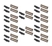 Pyugxab 10Set Clipper Blade for Km-1102 Clipper Electric Shaver Parts Net Gold