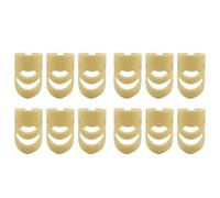 Pyugxab 12 Pcs Guitar Picks Electric Acoustic Guitar Ukulele Index Finger Picks Pick Guitar Stringed Instrument Part L