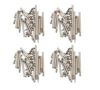 Pyugxab 136Pcs/Set Clarinet Repair Parts Screws + Clarinet Shaft Rod Kit DIY Tool Woodwind Instrument Accessories