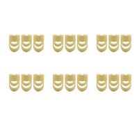 Pyugxab 18 Pcs Guitar Picks Electric Acoustic Guitar Ukulele Index Finger Picks Pick Guitar Stringed Instrument Part L