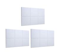 Pyugxab 18PCS Acoustic Absorption Panel 12inch x 12inch x 0.4inch Sound Proof Padding for Bass Isolation for Acoustic