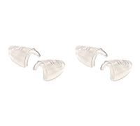 Pyugxab 2 Pair Glasses Side TPU Clear Glasses Protective Covers Flap Side Protector for 17mm/12mm Glasses Frame