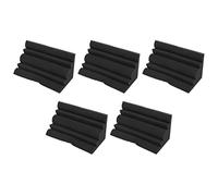 Pyugxab 20 Pcs Corner Bass Trap Acoustic Panel Studio Sound Absorption Foam 12 x 12 x 24cm