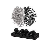 Pyugxab 200 Piece Bass and Guitar Pickguard Screws Scratch Plate & 1x 7 String Locking Nut Electric Guitar Nut Tremolo Bridge