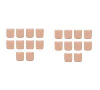 Pyugxab 20pcs Beige Colorful Sport Self-Adhesive Elastic Bandage Wrap 4.5m Elastic Band for Knee Support Pad, Fingers