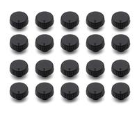 Pyugxab 20PCS Thin Knob Cap Potentiometer Knob 12x6MM Volume Power Amplifier Adjustment Cap