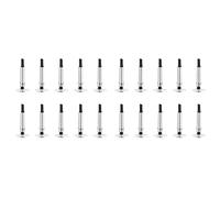 Pyugxab 20PCS Universal Stylus Pen Transparent Disc Capacitive Screen Touch Pen Replacement Tip Drawing Writing Nib Pencil
