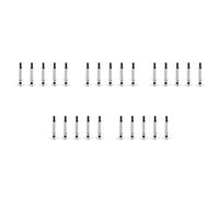 Pyugxab 25PCS Universal Stylus Pen Transparent Disc Capacitive Screen Touch Pen Replacement Tip Drawing Writing Nib Pencil