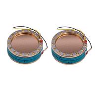 Pyugxab 2pcs 34mm Large Diaphragm Microphone Core Recording Condenser Mic Capsule for Studio Recording Condenser Mic