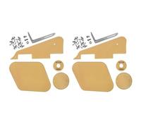 Pyugxab 2Set Yellow Pickguard Cavity Switch Covers Pickup Selector Plate Bracket Screws Fit Guitar Style Kit