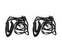 Pyugxab 2X Adjustable Equipment Halter Horse Bridle with Bit and Rein Belt for Horse Equestrian Soft Thicken Large