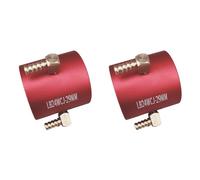 Pyugxab 2X Aluminum 24mm / 36mm Motor Water Cooling Jacket Heatsink for 24 Series 2435 2440 2445 RC Boat Marine Brushless Motor
