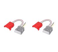 Pyugxab 2X Converter for 18V To12V Battery Dock Power 180W Inverter,Connector DIY Adapter Buck Boost