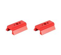 Pyugxab 2X Dovetail Rail Plate Telescope Finder Base Spacer Astronomy Telescope Mount Accessories Guide Dovetail Rail,Red
